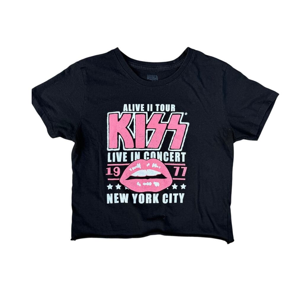 KISS Alive II Tour Shirt Women’s T-Shirt Size M by Brisco